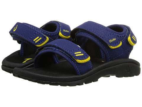 Olukai Pahu Blue Kids Sandal 30129-9H40