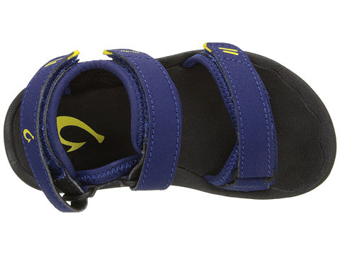 Olukai Pahu Blue Kids Sandal 30129-9H40