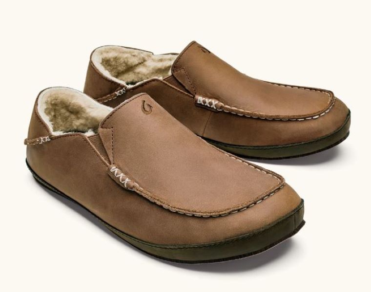 Olukai Toffee Moloa Mens Slipper 10252-3363