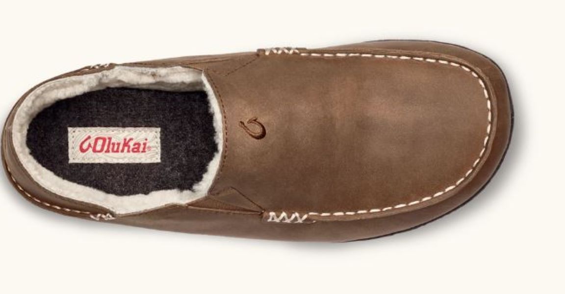 Olukai Toffee Moloa Mens Slipper 10252-3363