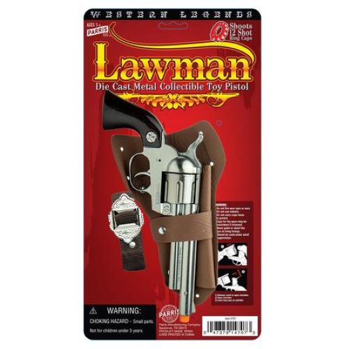 Parris Toys Lawman Toy Pistol 4707C