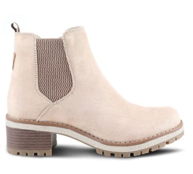 Patrizia Beige Smylie Womens Short Booties