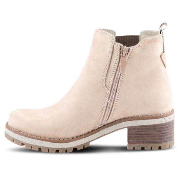 Patrizia Beige Smylie Womens Short Booties