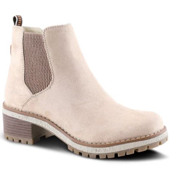 Patrizia Beige Smylie Womens Short Booties
