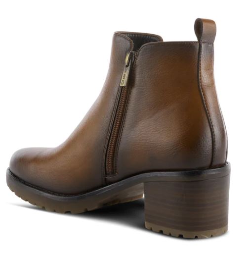 Patrizia Brown Irie Womens Short Bootie