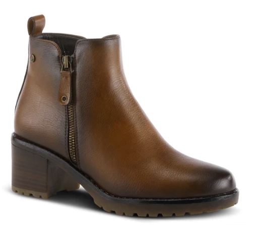 Patrizia Brown Irie Womens Short Bootie