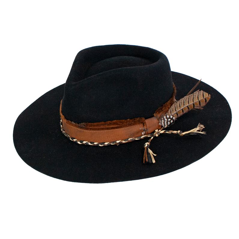 Peter Grimm Black Bandolero Hat BANDOLERO