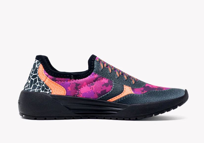 Psudo Pink Camo Women's Court Shoes 004-43