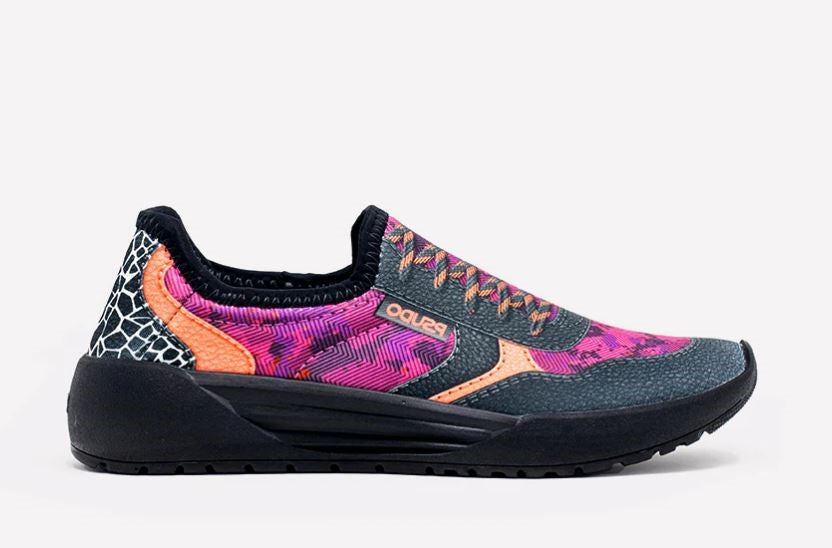 Psudo Pink Camo Women's Court Shoes 004-43