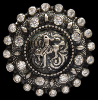 R418SBCL Silver Strike Bronc Rider Ring