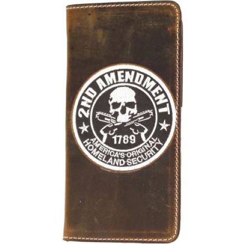 Rockin Leather 2nd Amendment Wallet W129