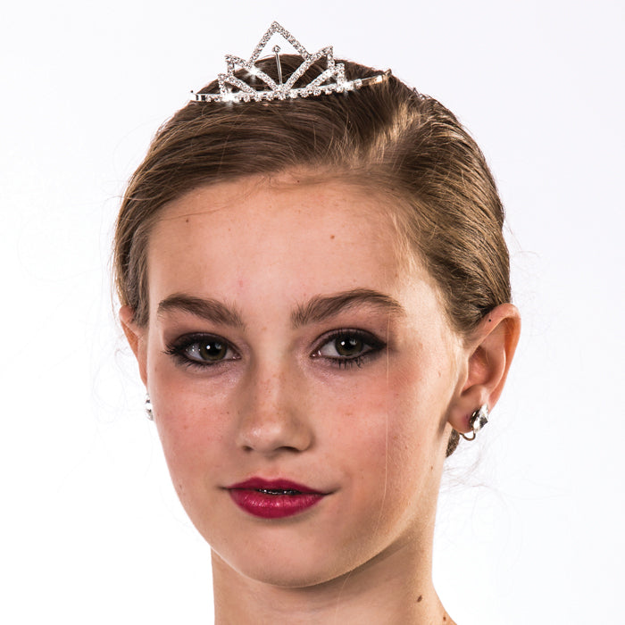 RT01 RHINESTONE TIARA COMB SMALL