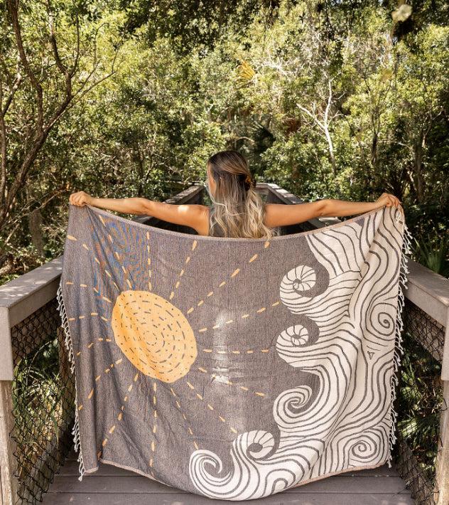 Sand Cloud High Tide Towel WSF21TOW007MLT