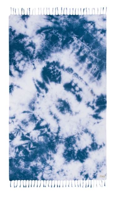 Sand Cloud Navy Acid Wash Large Towel