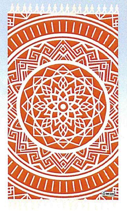Sand Cloud Rust Mandala Towel
