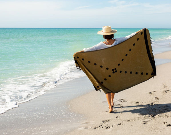 Sand Cloud X Dot Towel WFSTOW127OLVRG