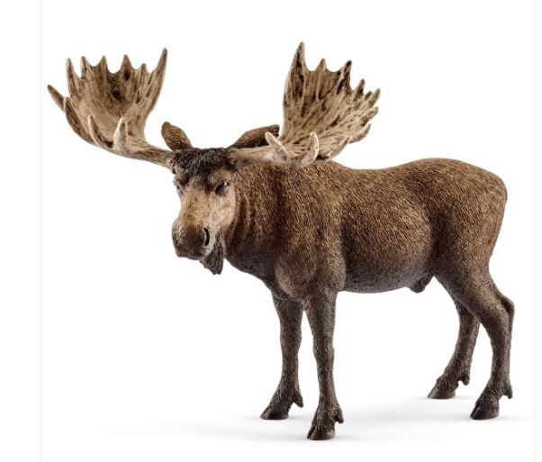 Schleich Moose Bull Toy 14781
