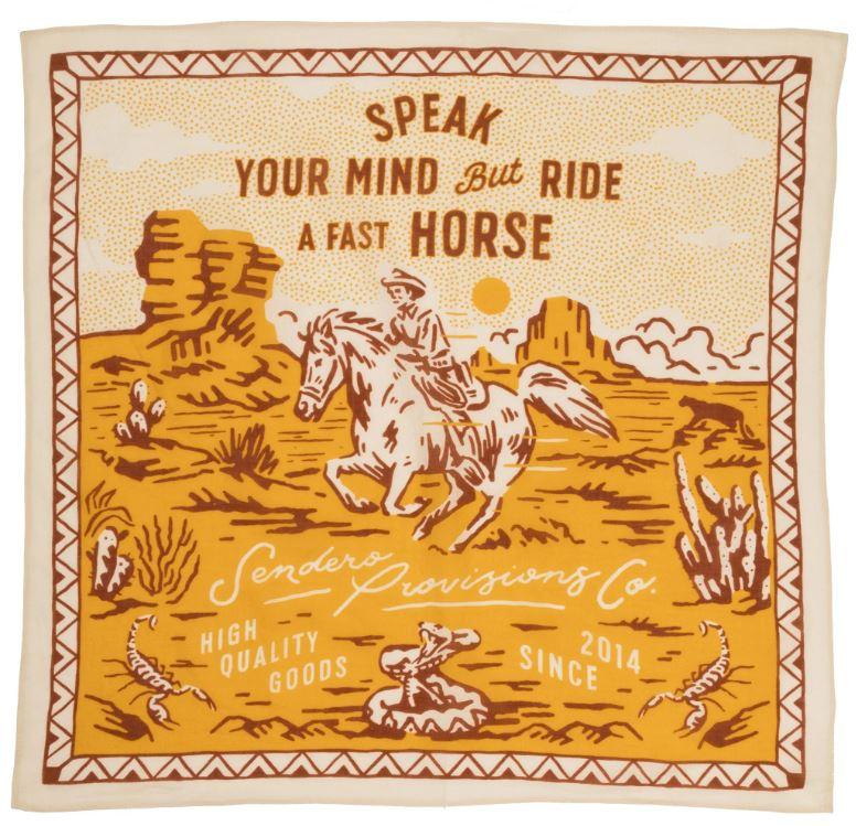 Sendero Fast Horse Bandana