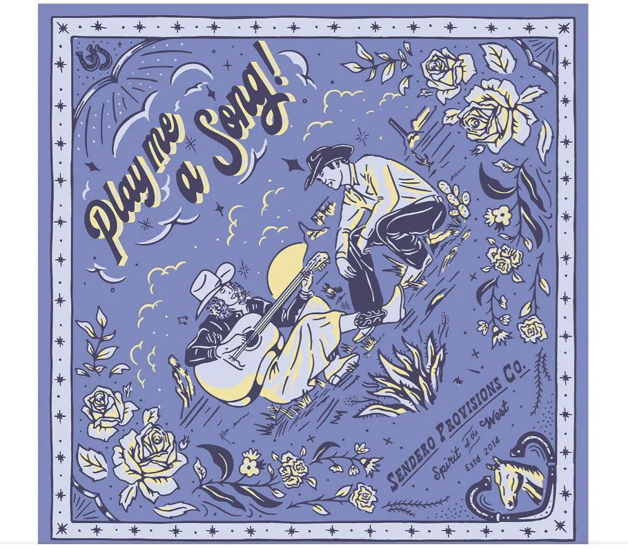 Sendero Play a Song Bandana SPCA225S15AXX