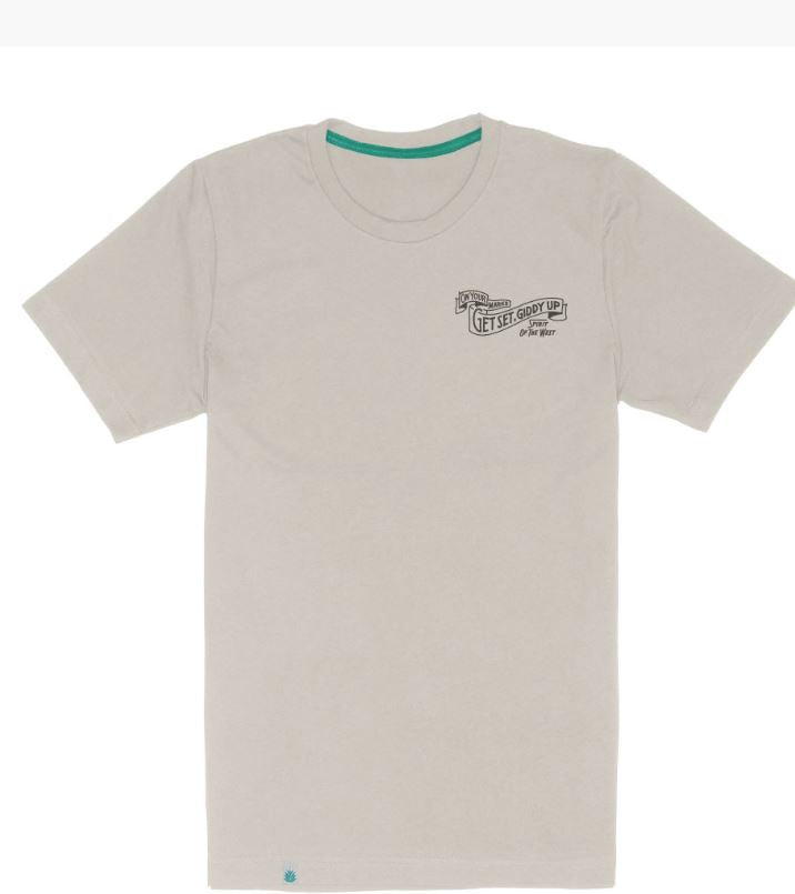 Sendero Sand Giddy Up T-Shirt SPCS125S22A