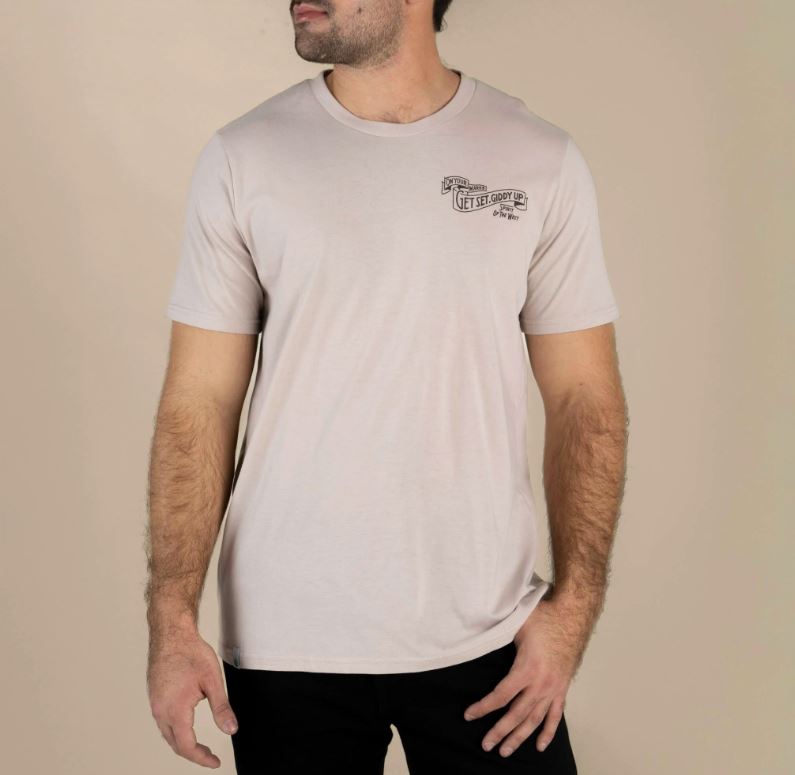 Sendero Sand Giddy Up T-Shirt SPCS125S22A