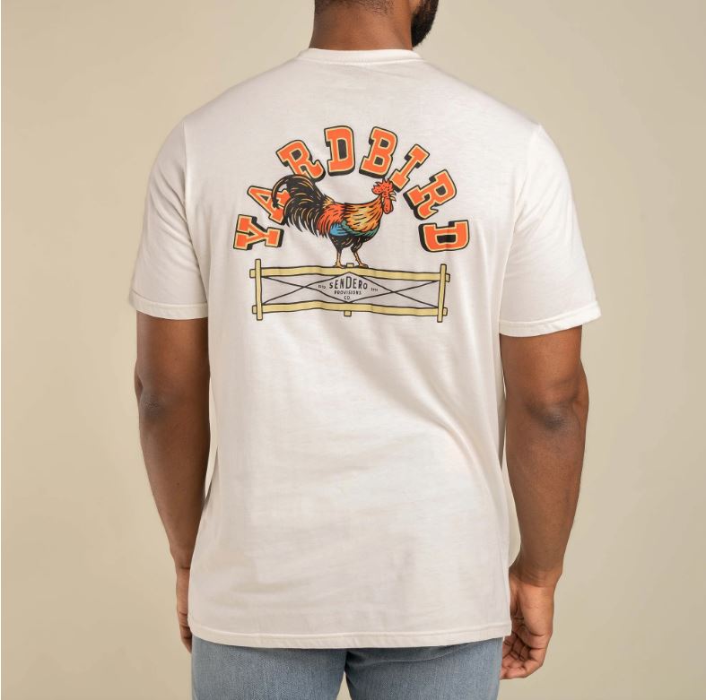 Sendero White Yardbird T-Shirt SPCS124S16A