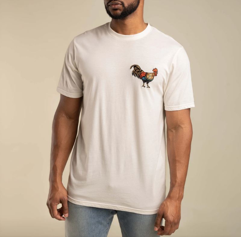 Sendero White Yardbird T-Shirt SPCS124S16A