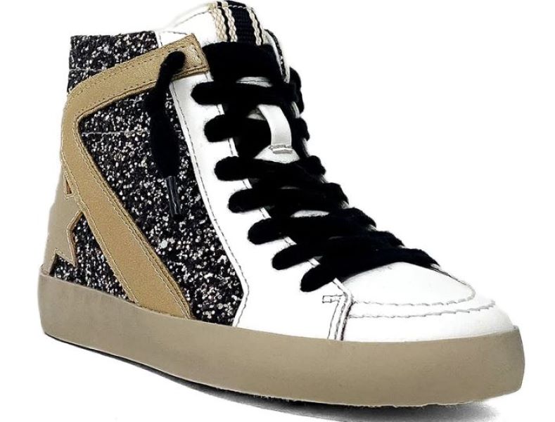 Shushop Black Pia Kids Sneakers 400-001