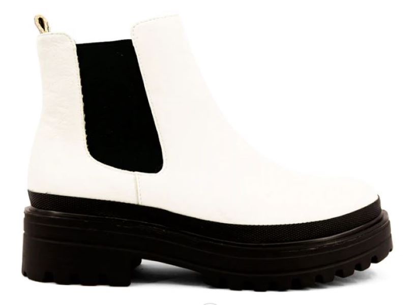 Shushop White Yaneth Womens Boots 00231-100