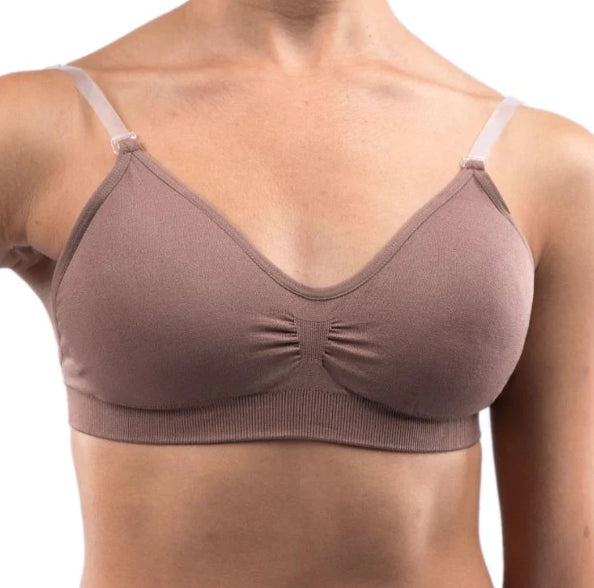 Silky Clear Back Bra with Padding SHDUBP