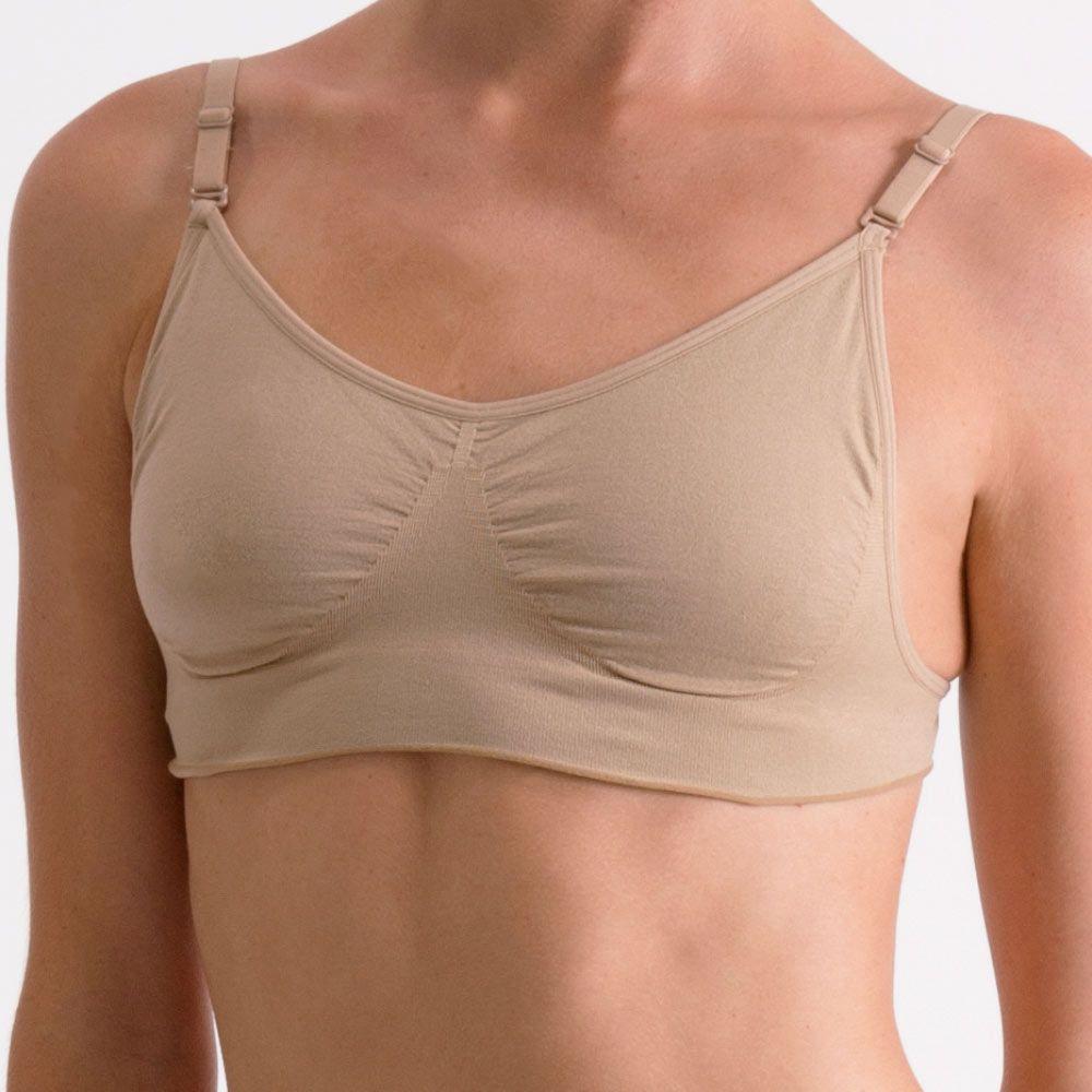 Silky Seamless Clear Back Bra SHDUBA