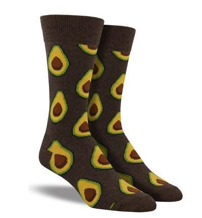 SockSmith Brown Men's Avocado Socks MNC527