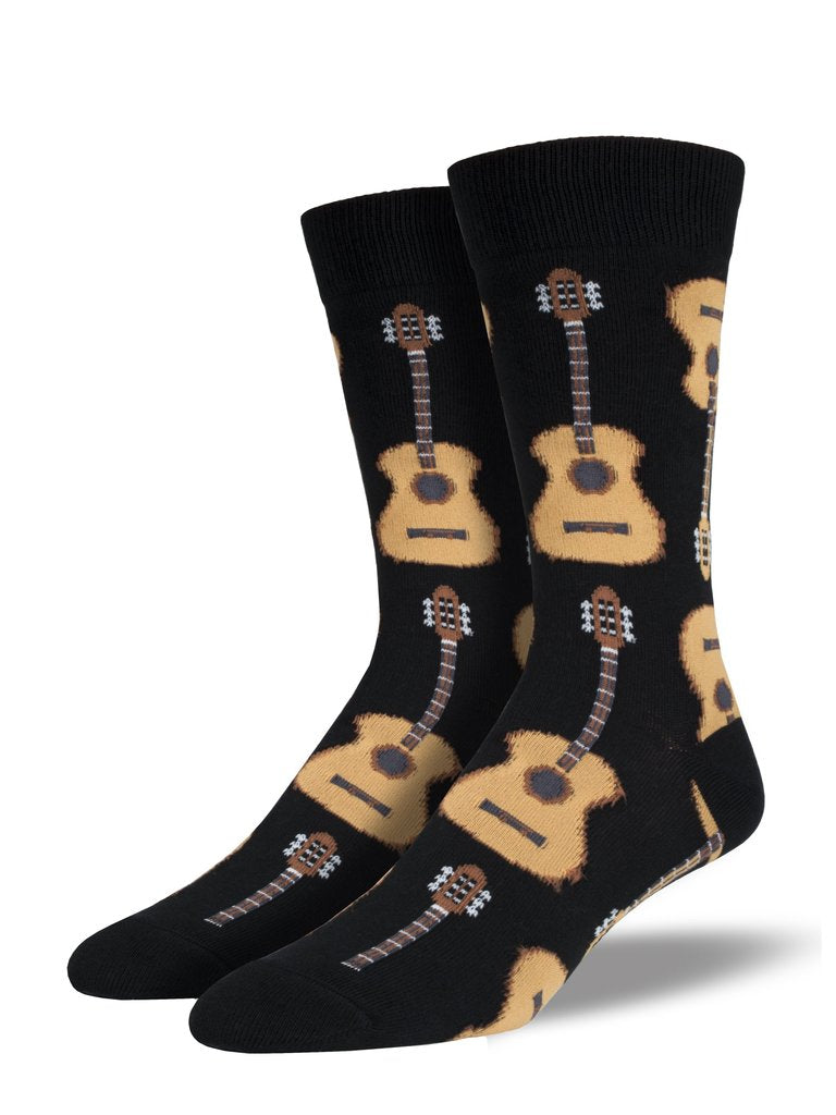 SockSmith Mens Acoustic Guitar Socks MNC202
