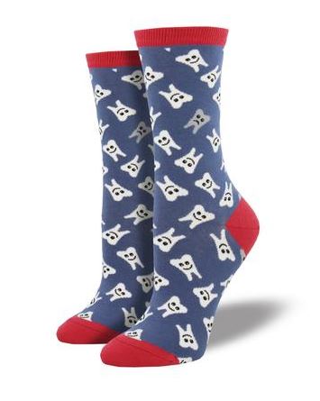 SockSmith Womens Happy Teeth Socks WNC488