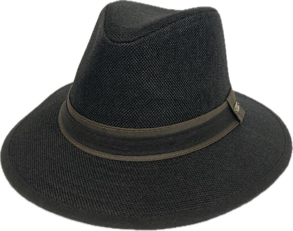 Stetson Black Senica Safari Hat STC378