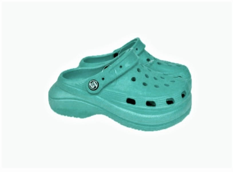 Surf7 Aqua Kids Clogs FF379K-GREEN