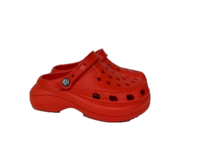 Surf7 Red Kids Clogs FF379K-RED