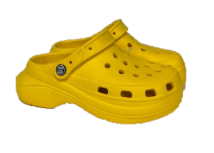 Surf7 Yellow Kids Clogs FF379K-YELLOW