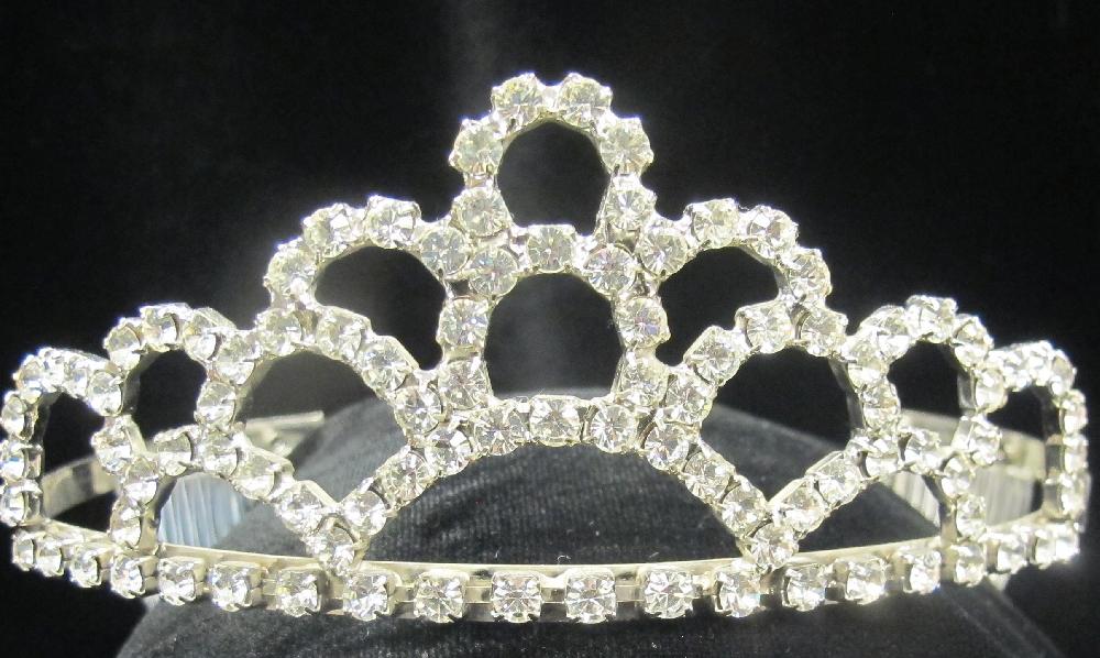 T-378 9 Curved Mound Tiara