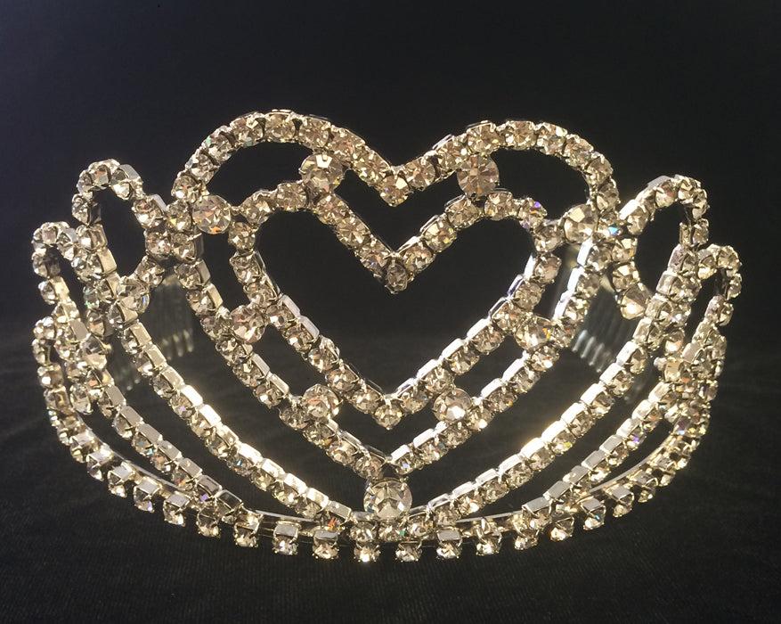 T-42 HUGGING HEARTS TIARA
