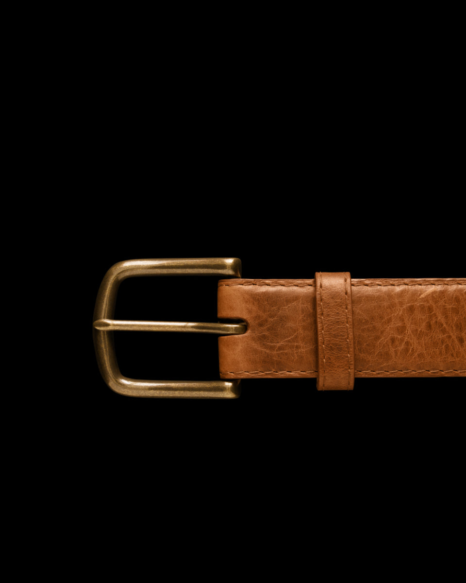 Tecovas Tan Bison Belt
