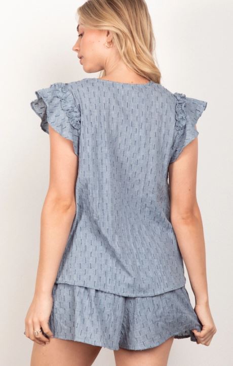 Very J Solid Cotton Woven Short NT11539