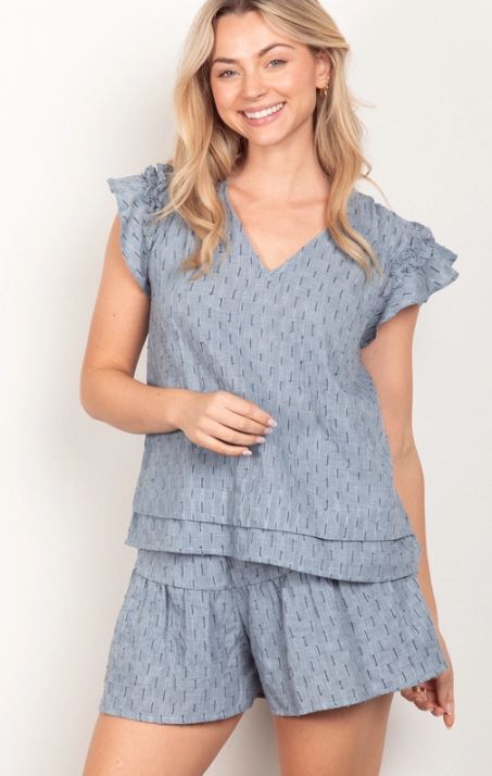 Very J Solid Cotton Woven Short NT11539