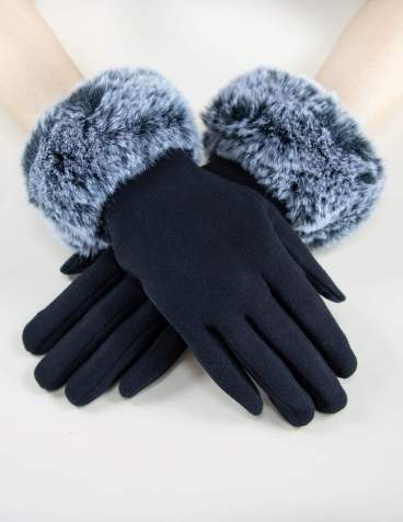 Very Moda Faux Fur Cuff Gloves GL12270