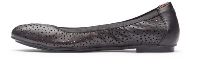 Vionic Black Robyn Womens Flats ROBYN-BLACK