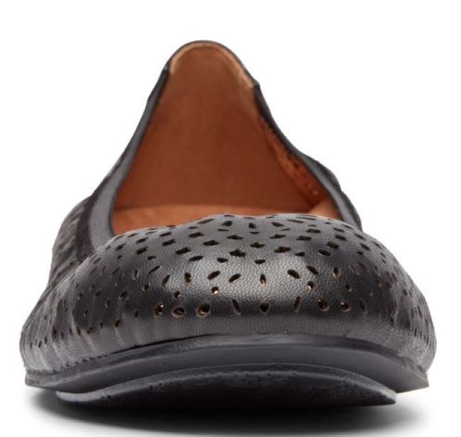 Vionic Black Robyn Womens Flats ROBYN-BLACK