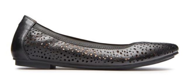 Vionic Black Robyn Womens Flats ROBYN-BLACK