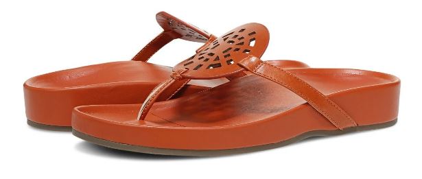 Vionic Clay Solari Womens Toe Post Sandals