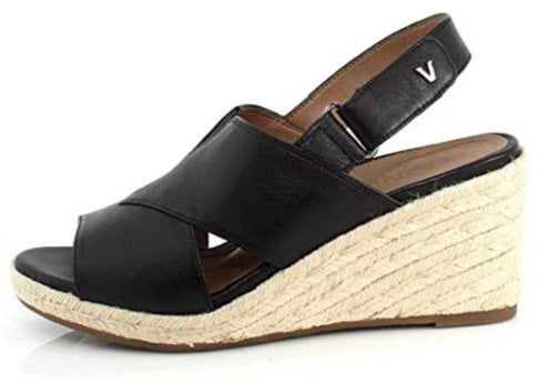 Vionic Zamar Women's Black Wedge Sandal