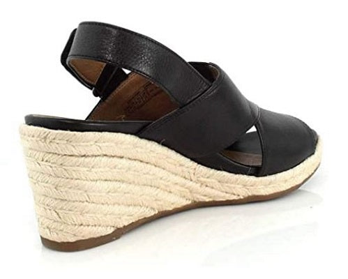 Vionic Zamar Women's Black Wedge Sandal